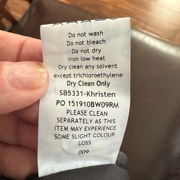 HOUSE OF CB KHRISTEN BLACK SATIN DRESS SIZE XSMALL - Picture 12 of 14